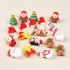 oly-3aa971feaa0d7b869e6b89f7019ddea1 Wholesale Creative 3D Santa Claus Silicone Beads for Christmas