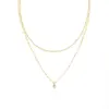 PVD Coated 18K Gold Plated 18K Gold 304 Stainless Steel Fashion 304 Stainless Steel Necklace