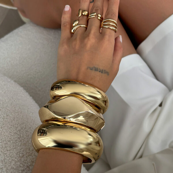 oly-3aba93ad51f30cb5cb2be6921050d1e5 Wholesale exaggerated faceted geometric bracelet