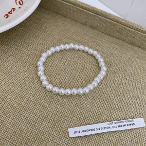 2# Bracelet. White-6mm