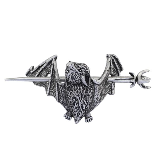 Wholesale European and American New Retro Ancient Silver Flying Dragon Dragonfly Hairpin Hairpin Women's Accessories Medieval Style Cross-Border Women's Hot-Selling Jewelry