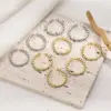 Wholesale Retro Geometric Eye Copper Zircon Open Ring In Bulk