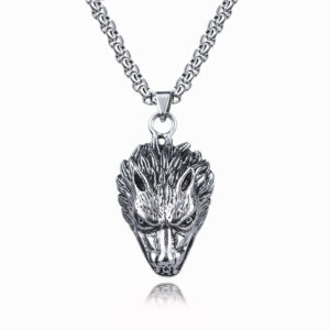 Wolf head + stainless steel 60cm