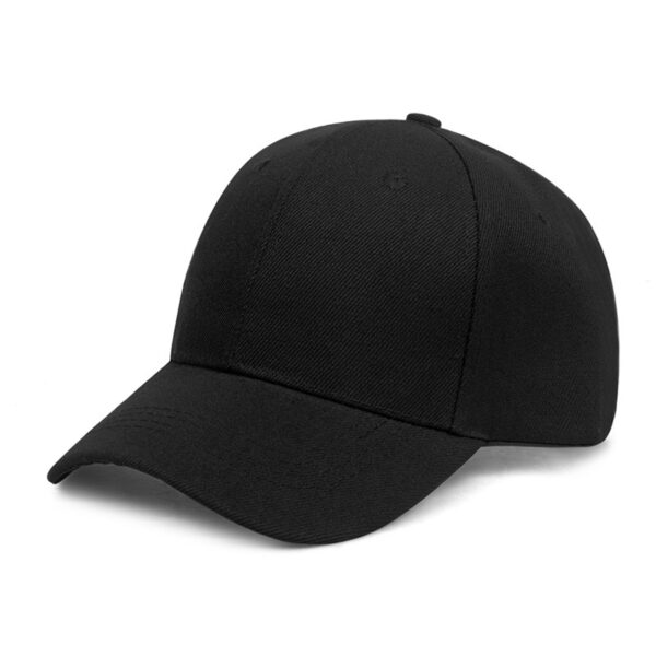 Wholesale Mao Qing baseball cap polyester solid color light plate cap fashion all-match advertising hat cross-border printing embroidery logo