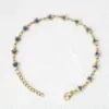 Ion Plating (IP) 18K Gold Plated Heart Shape 304 Stainless Steel Simple Style Waterproof Non Tarnish 304 Stainless Steel Bracelets