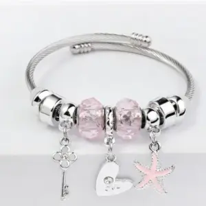 Star Stainless Steel Sweet 304 Stainless Steel Bangle