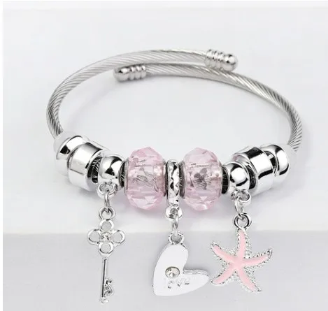 Star Stainless Steel Sweet 304 Stainless Steel Bangle