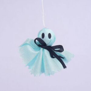 Blue ghost pendant
