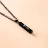 Wholesale 12 Constellation Stainless Steel Ing Pillar Necklace