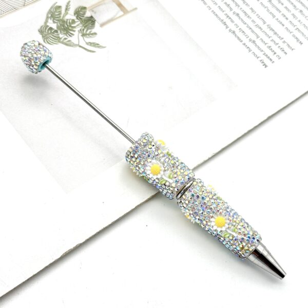 oly-3b2606c992e444b9991aa6f49e277bab Wholesale luminous full ill beaded pen diy luminous full ill heavy advanced rhinestone ball pen manufacturers
