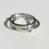 Wholesale Simple Style Sun Moon Copper Plating Open Ring