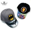 Wholesale Marvel Children's Hat Wholesale Spring and Autumn New Cartoon Cap Spiderman Team Batman Children's Baseball Cap