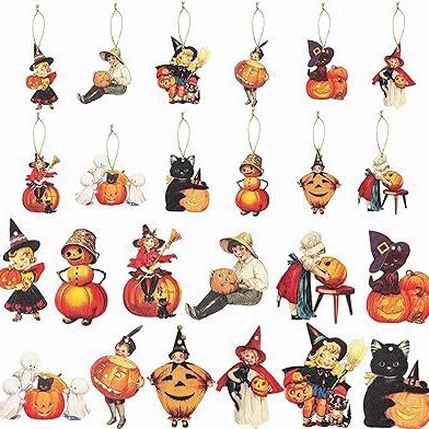 Wholesale Vintage and Thanksgiving Autumn Wooden Hanging Decorations