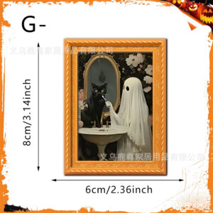 SCE065-7 (6*8, magnetic material with gold frame)