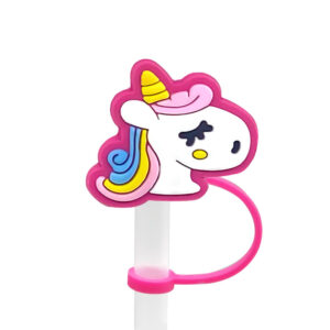 Rainbow horse 1724-06 (without straw) / Straw cap (applicable to straws with an outer diameter of about 8mm)