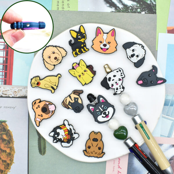 Wholesale Cute Pet Dog Series Cartoon Beads