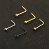 Fashion Geometric Metal Nose Studs 1 Piece Nose Pin
