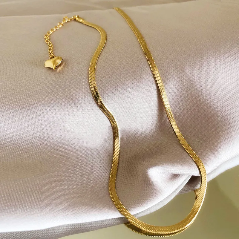 Wholesale Fashion Heart Shape Titanium Steel Choker 1 Piece