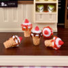 Wholesale Resin Simulation Jam Ice Cream Dollhouse Miniature Food Toy Model