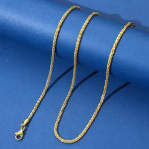 2.4mm Cauliflower (gold) / Length: 45+5CM