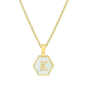 White Shell K (Including Chain)