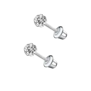 Bullet Full Diamond White Pair