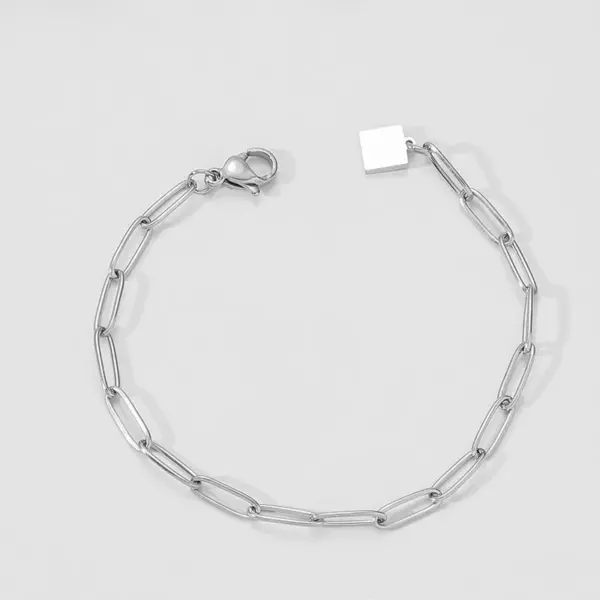 Wholesale PVD Coated Real Gold Plated 18K Gold 304 Stainless Steel Elegant Waterproof Non Tarnish 304 Stainless Steel Bracelets