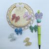 Wholesale Cross-Border Hot-Selling New Products: New Butterfly Braids Multi-Color Series Silicone Cartoon Beads Beads Factory
