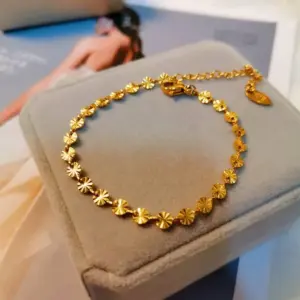 Petal Wafer-Bracelets-Titanium Steel