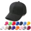 Wholesale Md Hard Top Men's and Women's Hats Casual Versatile Sun Visor Peaked Hat Sun Hat Light Plate Cotton Advertising Hat Baseball Cap