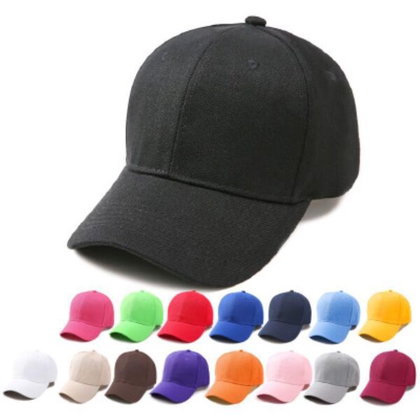 Wholesale Md Hard Top Men's and Women's Hats Casual Versatile Sun Visor Peaked Hat Sun Hat Light Plate Cotton Advertising Hat Baseball Cap