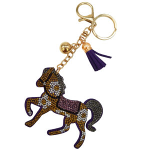 oly-3bb6eace97ceeeef2a99caca503b09a7 Wholesale 4pcs cartoon pendant hot drill pony creative keychain