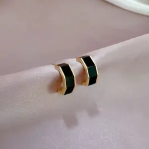 A110 [Copper Micro Inlay Silver Needle Real Gold Plating]]