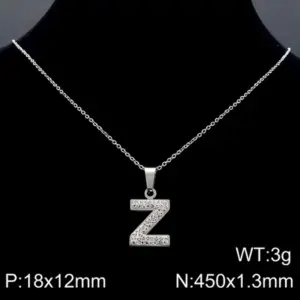 Steel Chain Letter Z