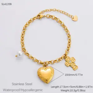SL41209 / Electroplating 18K Real Gold
