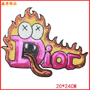 #6 bugs English letters 20*24cm