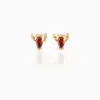 Wholesale Ethnic Style Whale Copper Earrings Ear Studs