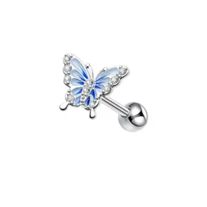 Ball Stud Earrings Model 6mm