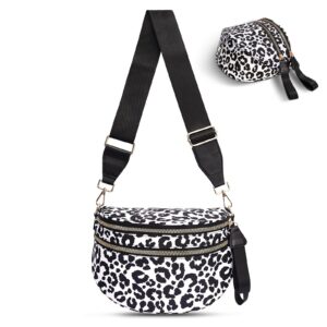 Black and white leopard print / 28*11*22cm