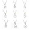 Wholesale Jewelry Fashion Lotus Stainless Steel Necklace