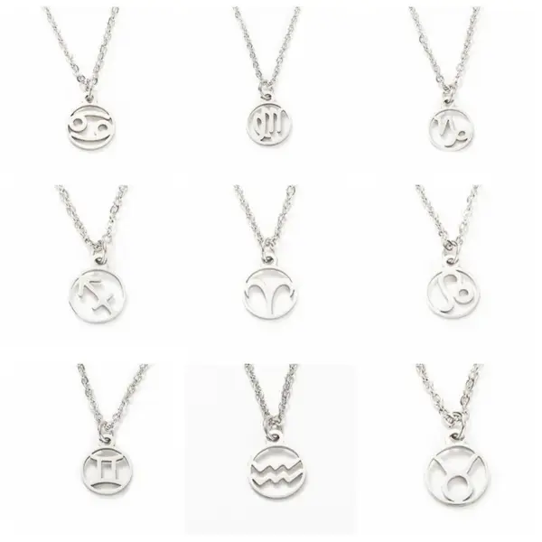 Wholesale Jewelry Fashion Lotus Stainless Steel Necklace