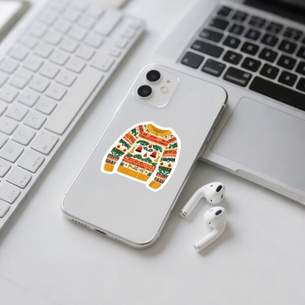 oly-3c0801a414f79365b629e68e1a4e36e9 Wholesale 50 Christmas sweater graffiti stickers decorative stickers creative Christmas stickers