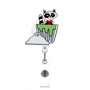 Paint bear+transparent rotating clip