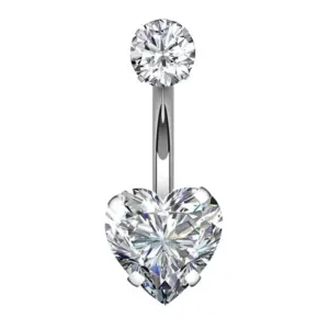 8# Double-Headed Diamond Heart