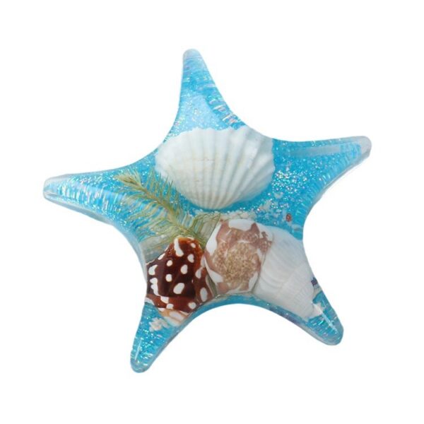 Wholesale New Ocean Crafts Refrigerator Stickers Hippocampus Turtle Creative Gift Real Shell Starfish Stereoscopic Tourist Souvenirs