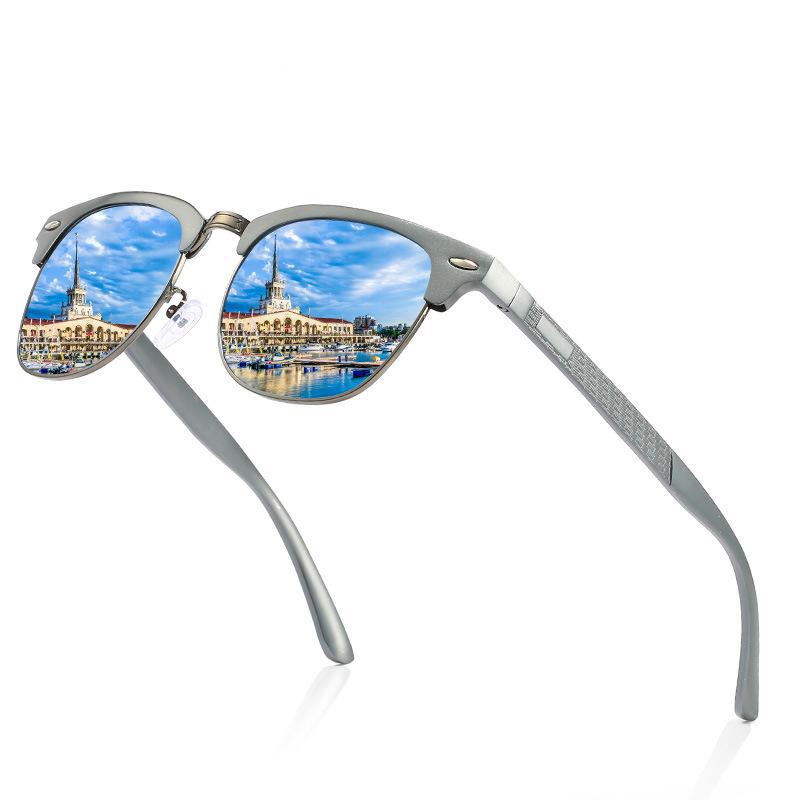 Wholesale New men's larized sunglasses aluminum magnesium sunglasses series iving glasses XY046 sunglasses sunglasses men