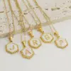 Wholesale Fashion Letter Titanium Steel Plating Pendant Necklace 1 Piece