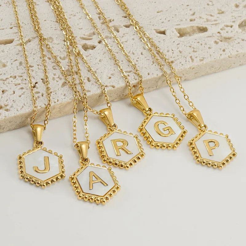 Wholesale Fashion Letter Titanium Steel Plating Pendant Necklace 1 Piece