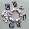 Wholesale Mother's Day Epoxy Letter MOM Focus Beads DIY Beading