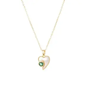 X4568-Shell Love Necklace